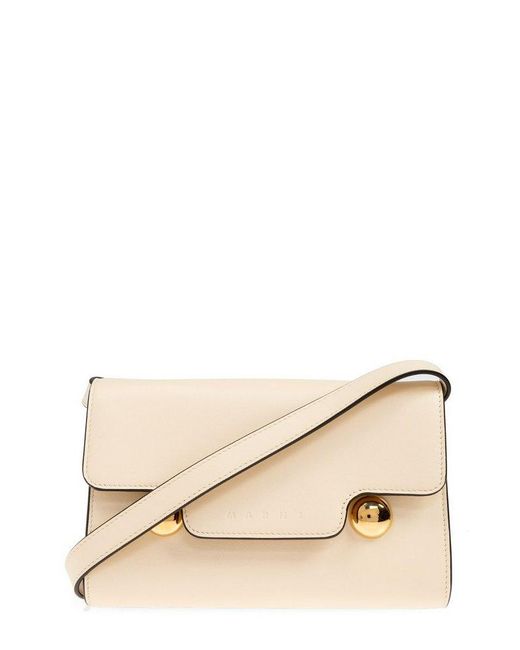Marni Natural Trunkaroo Clutch Bag
