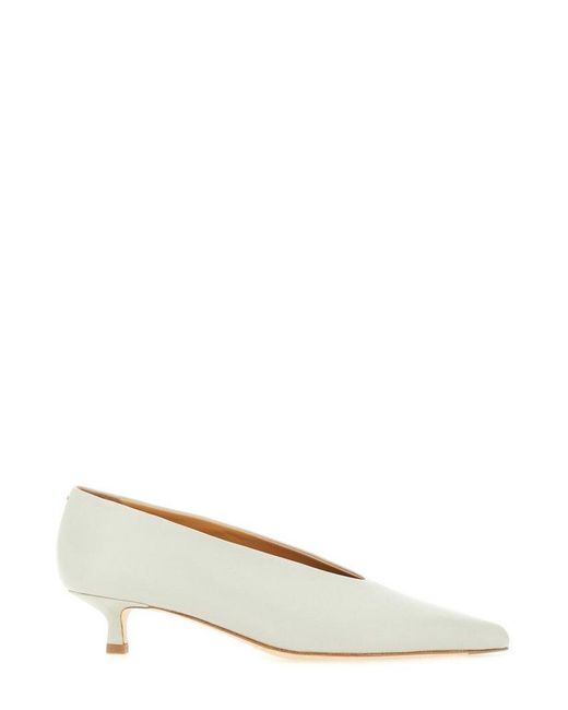 Aeyde Natural Clara Pump Flats