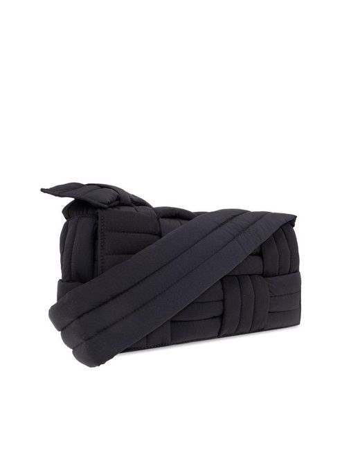 Bottega Veneta Black Cassette Medium Shoulder Bag for men