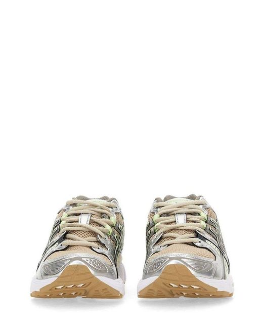 Asics Gray Gel-Nimbus 9 Lace-Up Sneakers
