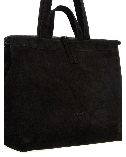Marsèll Black Borso Tote Bag for men