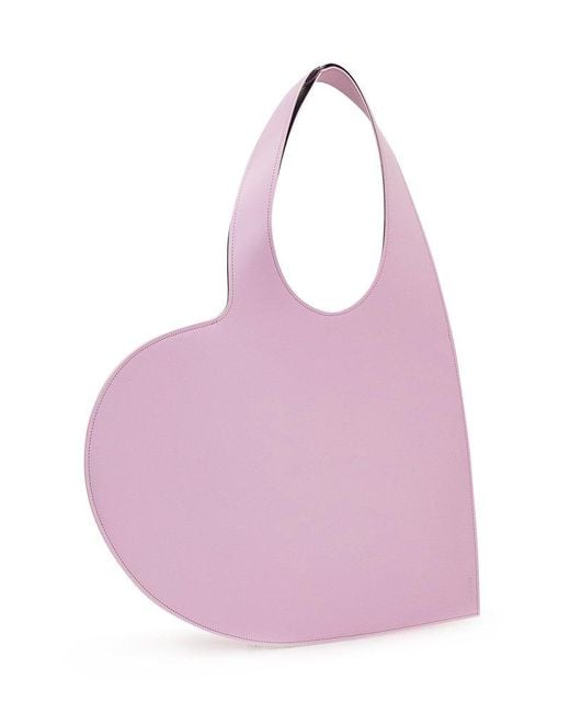 Coperni Pink Heart Tote Bag
