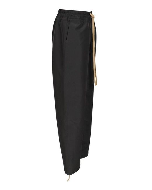 Fear Of God Black Split Knee Pant Trousers for men