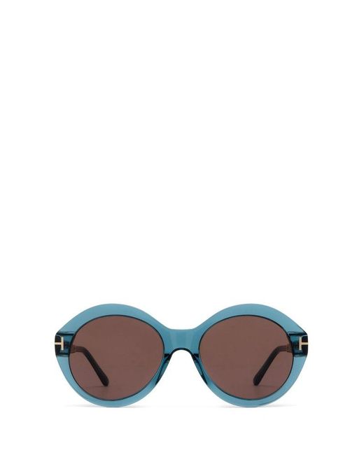 Tom Ford Multicolor Round-frame Sunglasses