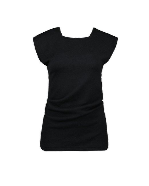 Khaite Black Josif Top