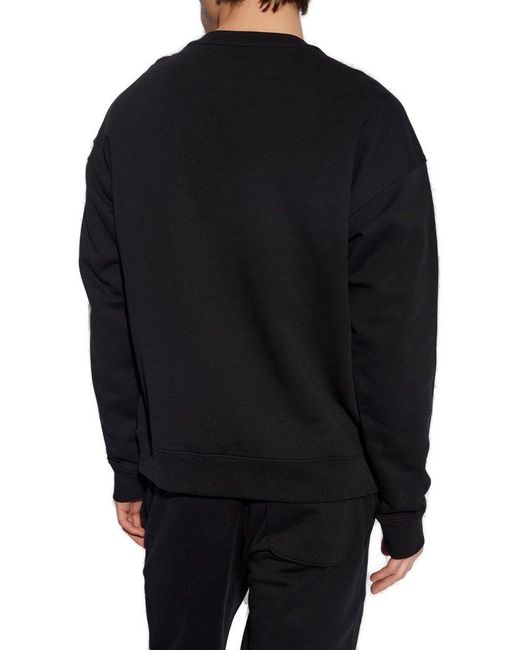 Moschino Black Sweatshirt With Logo, for men