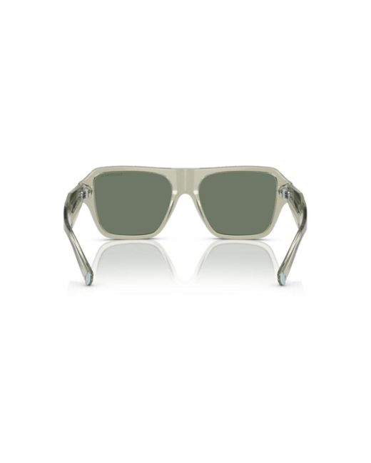 Tiffany & Co Green Square Frame Sunglasses