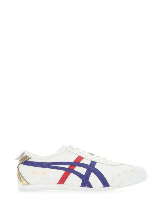 Onitsuka Tiger Multicolor Logo Patch Lace-up Sneakers