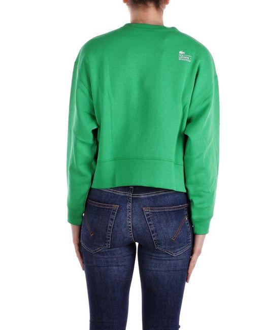 Lacoste Green Oversized Sweatshirt