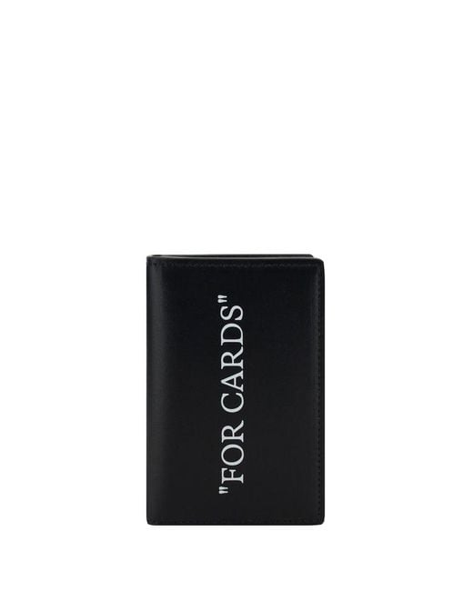 Off-White c/o Virgil Abloh Black Wallets for men