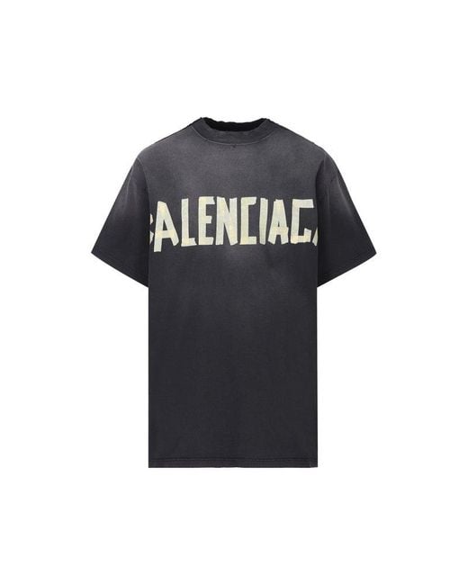 Balenciaga Black T-shirts & Tops for men