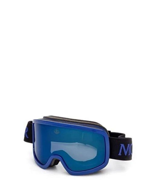 Moncler Blue Terrabeam Ski Goggles