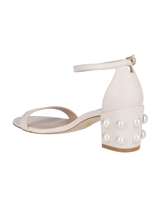 Stuart weitzman simple sandal on sale nude