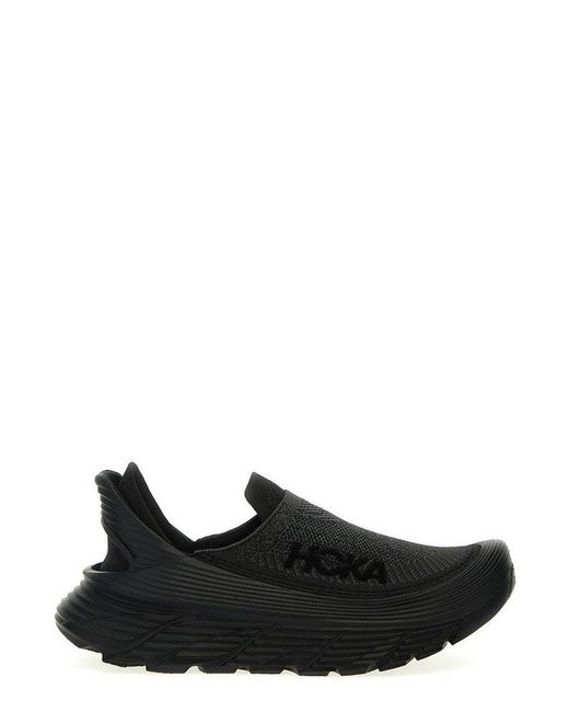 Hoka One One Black Restore Tc Sneakers for men