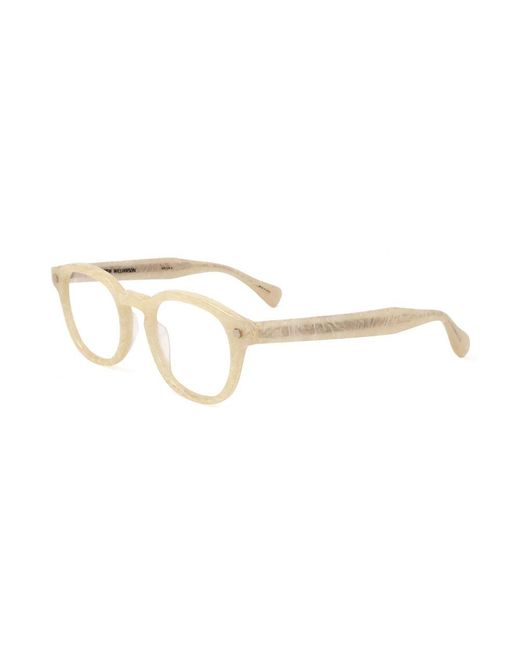 Linda Farrow Black X Matthew Williamson Square Frame Glasses