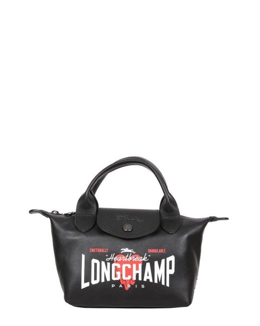 Longchamp Metallic Mini Le Pliage Bag