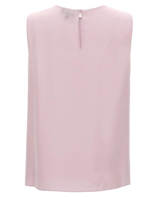 Theory Pink 'Straight Shell' Top