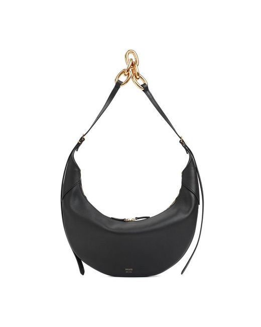 Khaite Alessia Medium Shoulder Bag in Black | Lyst Australia