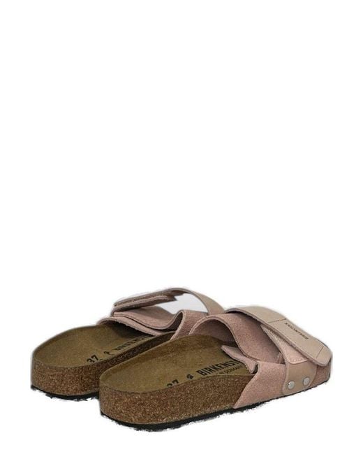 Birkenstock Brown Oita Stud Detailed Slides