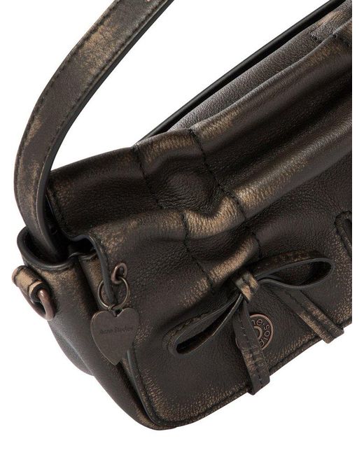 Acne Black Multipocket Micro Tote Bag