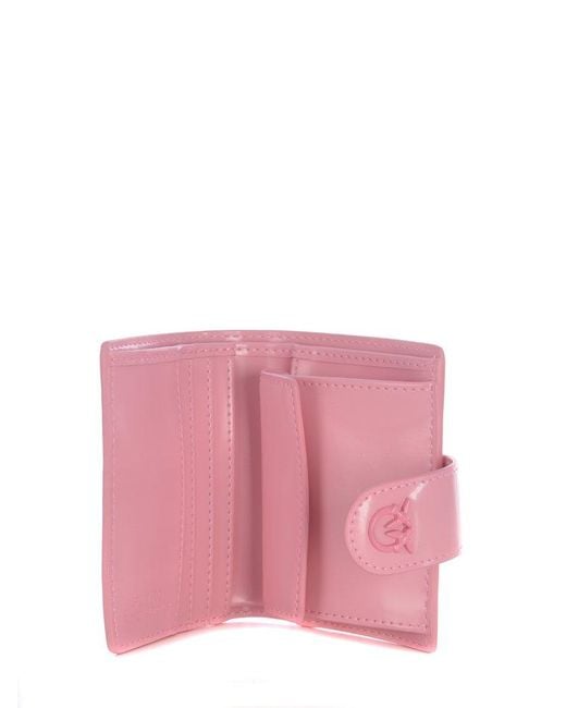 Pinko Pink Wallet "Love Birds"