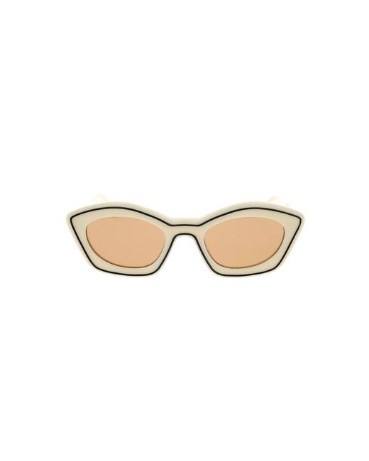 Marni Black Cat-eye Frame Sunglasses