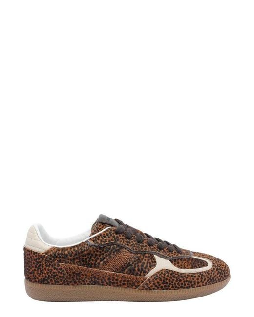 Alohas Brown Rife Lace-Up Sneakers