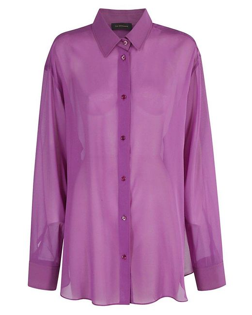 ANDAMANE Purple New Georgiana Shirt