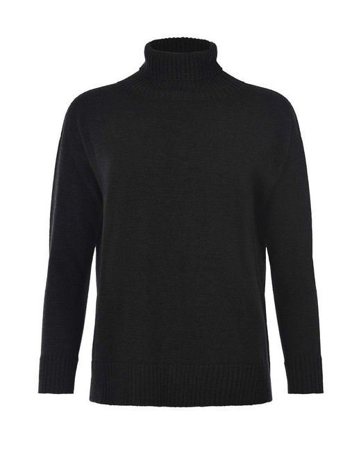 Max Mara Black Turtleneck Long-Sleeved Jumper