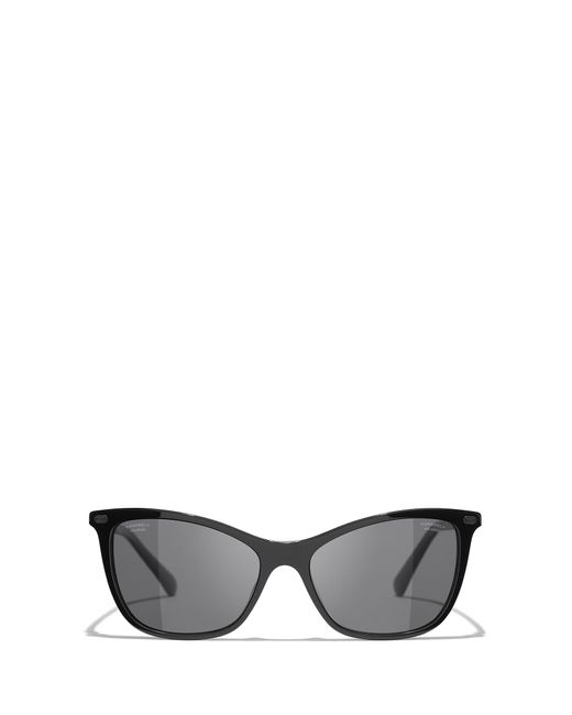 Chanel Black Cat Eye Sunglasses