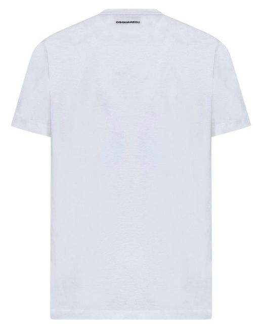 DSquared² White T-Shirt for men