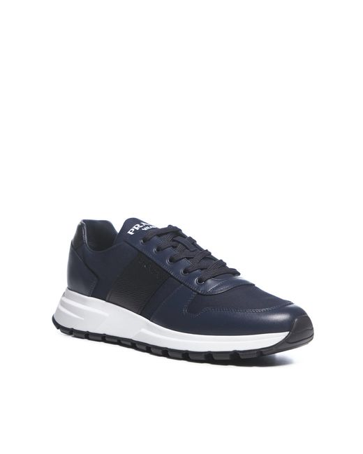 prada panelled low top sneakers