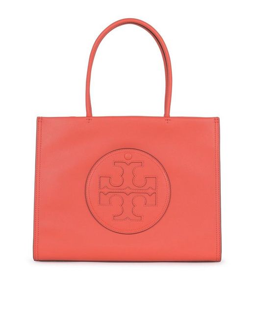 Tory Burch Red Ella Bio Top Handle Bag