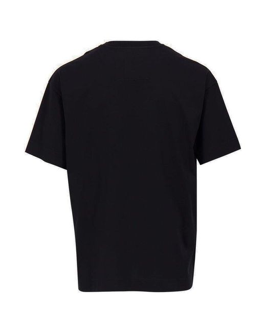 Givenchy Black Crewneck Short-sleeve T-shirt for men