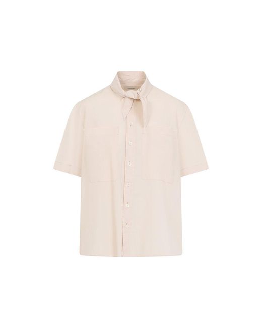 LEMAIRE シャンフレ トロストリンク テハト トラウサ 【関税込】 Lemaire Shirt in Natural | Lyst