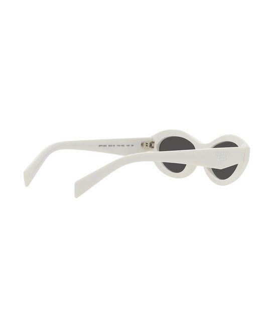 Prada Gray Cat-eye Sunglasses