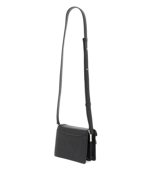 Marni Black Mini Soft Trunk Shoulder Bag for men