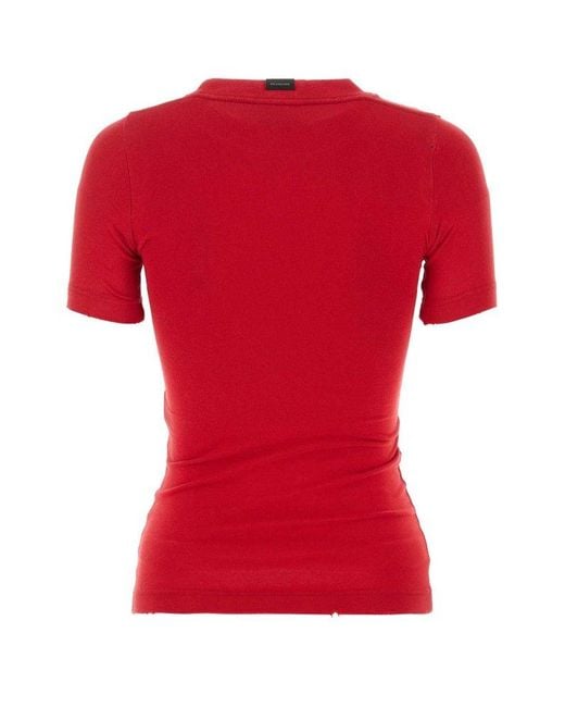 Balenciaga Red T-shirt