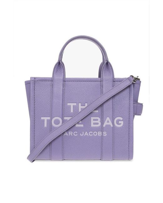 Marc Jacobs Purple 'the Tote Mini' Shopper Bag