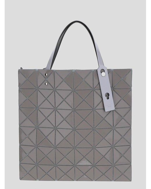 Bao Bao Issey Miyake Lucent Gloss Tote Bag in White | Lyst