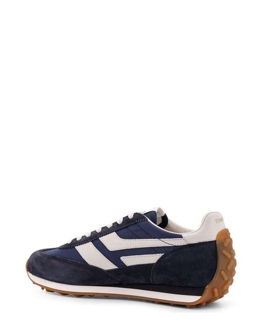 Tom Ford Blue Mick Low-Top Sneakers for men