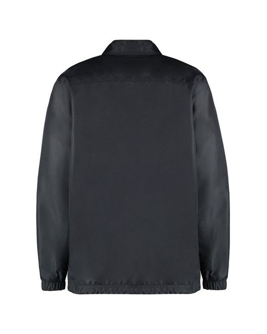 A.P.C. Black Aleksi Nylon Jacket for men