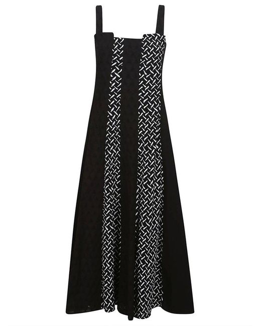 Diane von Furstenberg Black Otto Sleeveless Dress