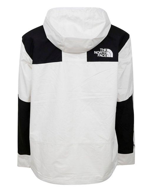 The North Face Black Reign On Hooded Rain Jacket for men