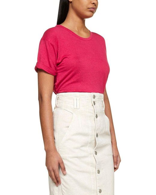Étoile Isabel Marant Tloan Denim Skirt 