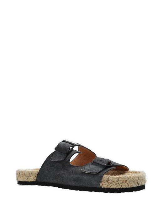 Manebí Black Hamptons Nordic Sandals for men
