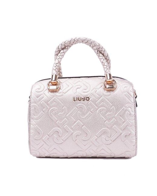 Liu Jo Pink Zip-up Tote Bag
