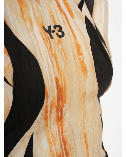 Y-3 Natural Rust Dye Long Dress