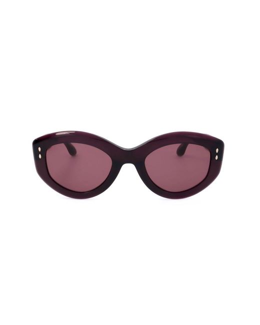 Isabel Marant Purple Cat-eye Sunglasses