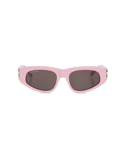 Balenciaga Dynasty D-frame Sunglasses in Pink | Lyst